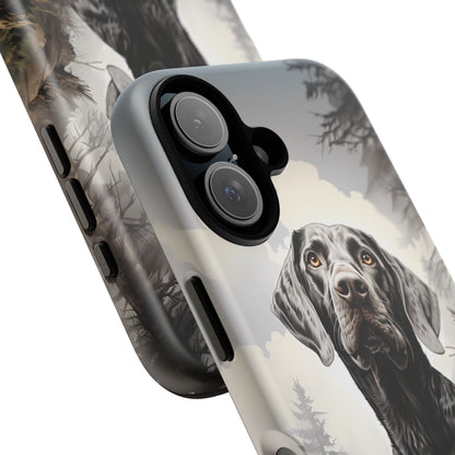 German Shorthair Pointer Phone Case - Tough & Durable with Dual Layer Protection!