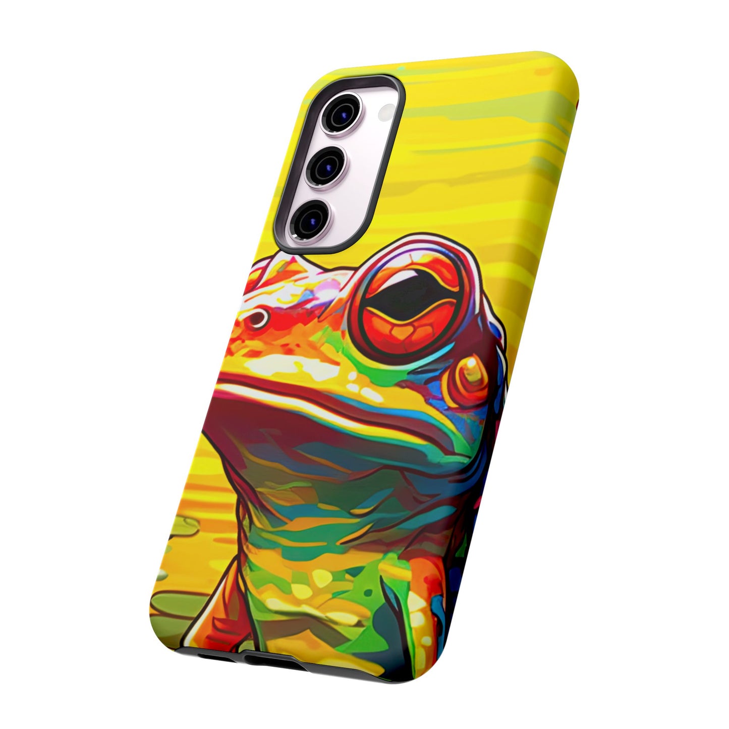 Vibrant Rainbow Frog Design – Samsung Galaxy Case