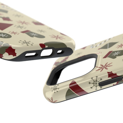 Vintage Holiday Cheer - MagSafe iPhone Series Case