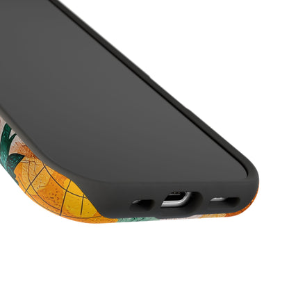 Tropical Pineapple MagSafe iPhone Case – Vibrant Fruit Design, Tough Dual-Layer Protection