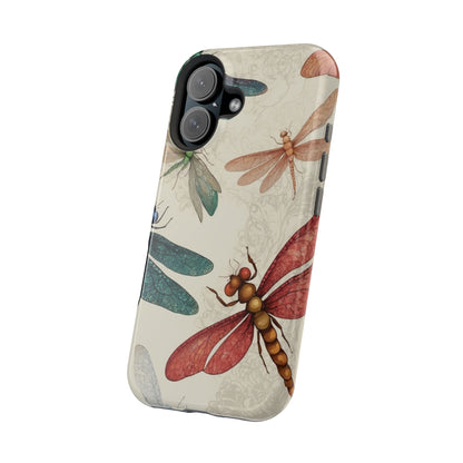 Vintage Dragonfly Garden – MagSafe iPhone Series Case