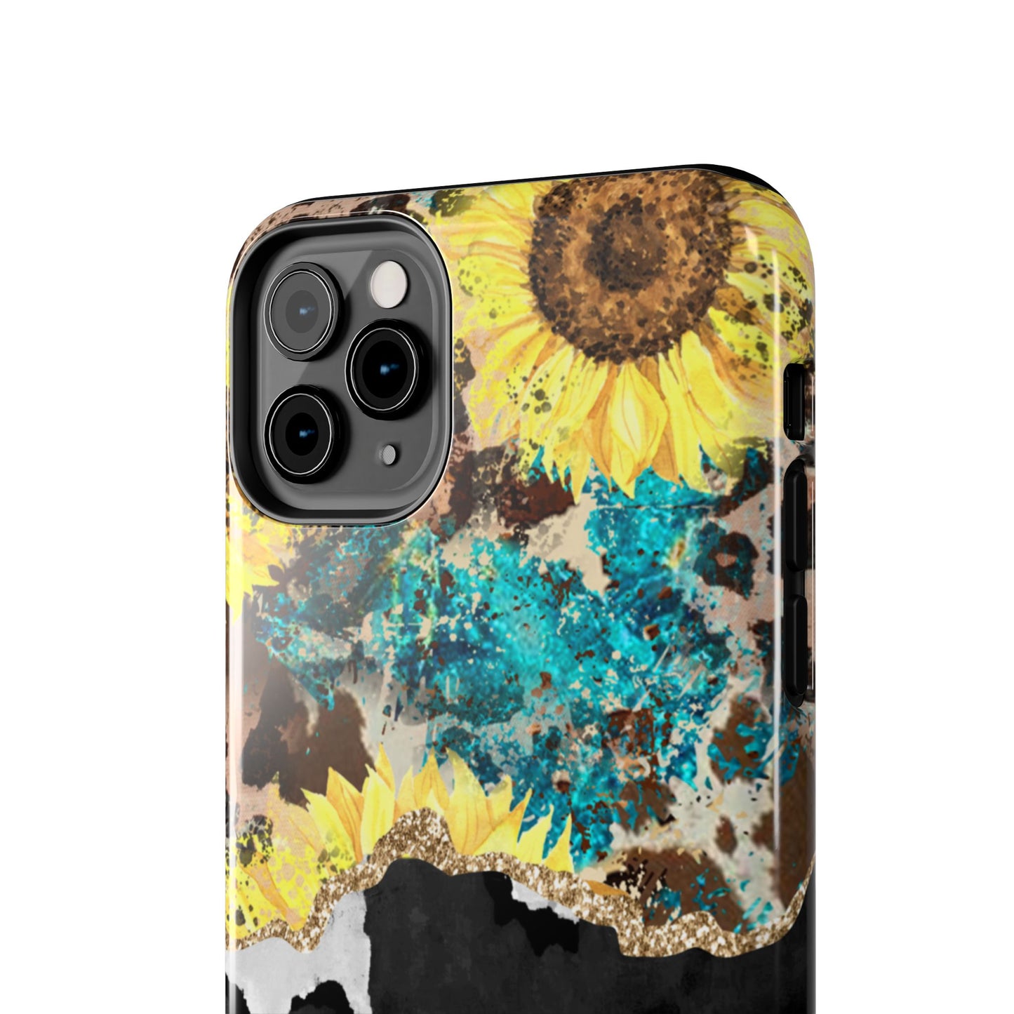 Rustic Sunflower Leopard Glam - iPhone Series Case