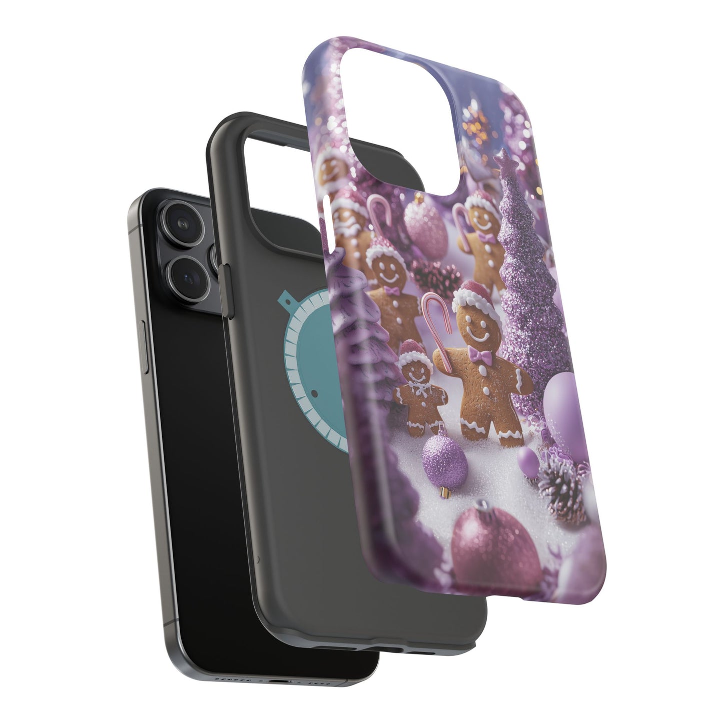 Pink Frosted Gingerbread Forest - MagSafe iPhone Series Case