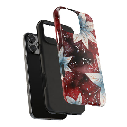 Winter Bloom Poinsettia – iPhone Case