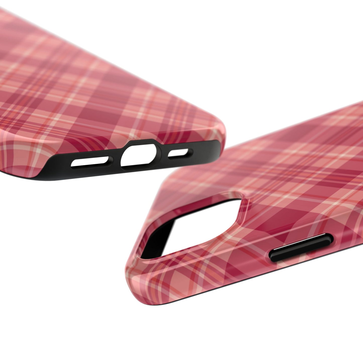 Rustic Red Plaid – iPhone Series Case