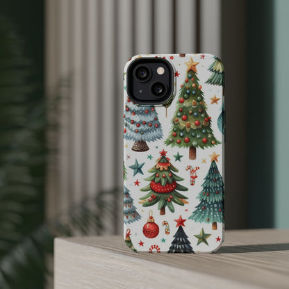 Festive Tree Wonderland – MagSafe iPhone Case