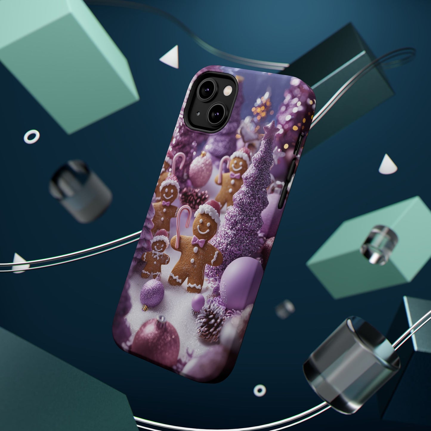 Pink Frosted Gingerbread Forest - MagSafe iPhone Series Case