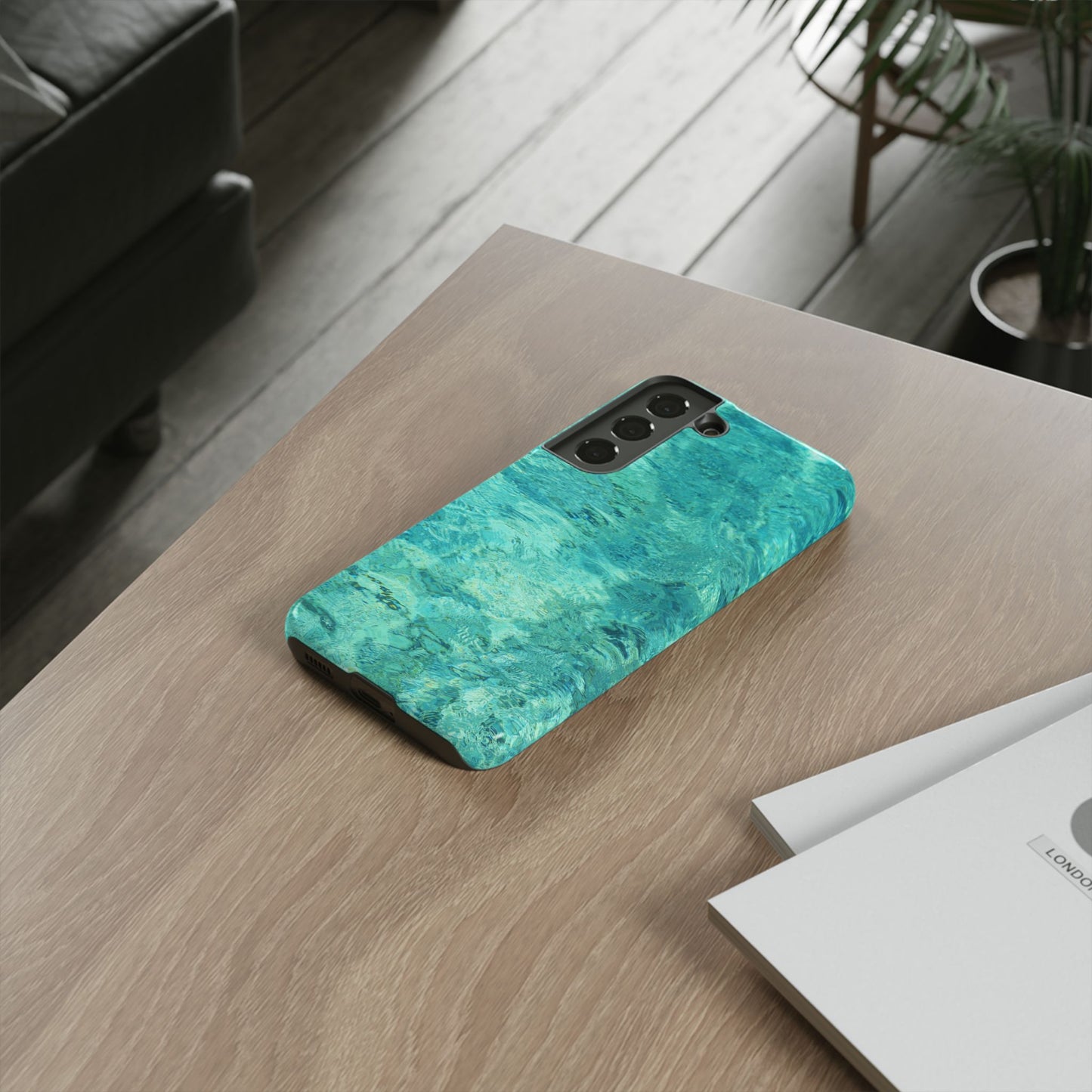 Tropical Aqua Blue Water Samsung Galaxy Case – Refreshing Summer Vibes