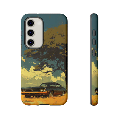 Retro Road Trip Vintage Car iPhone Case