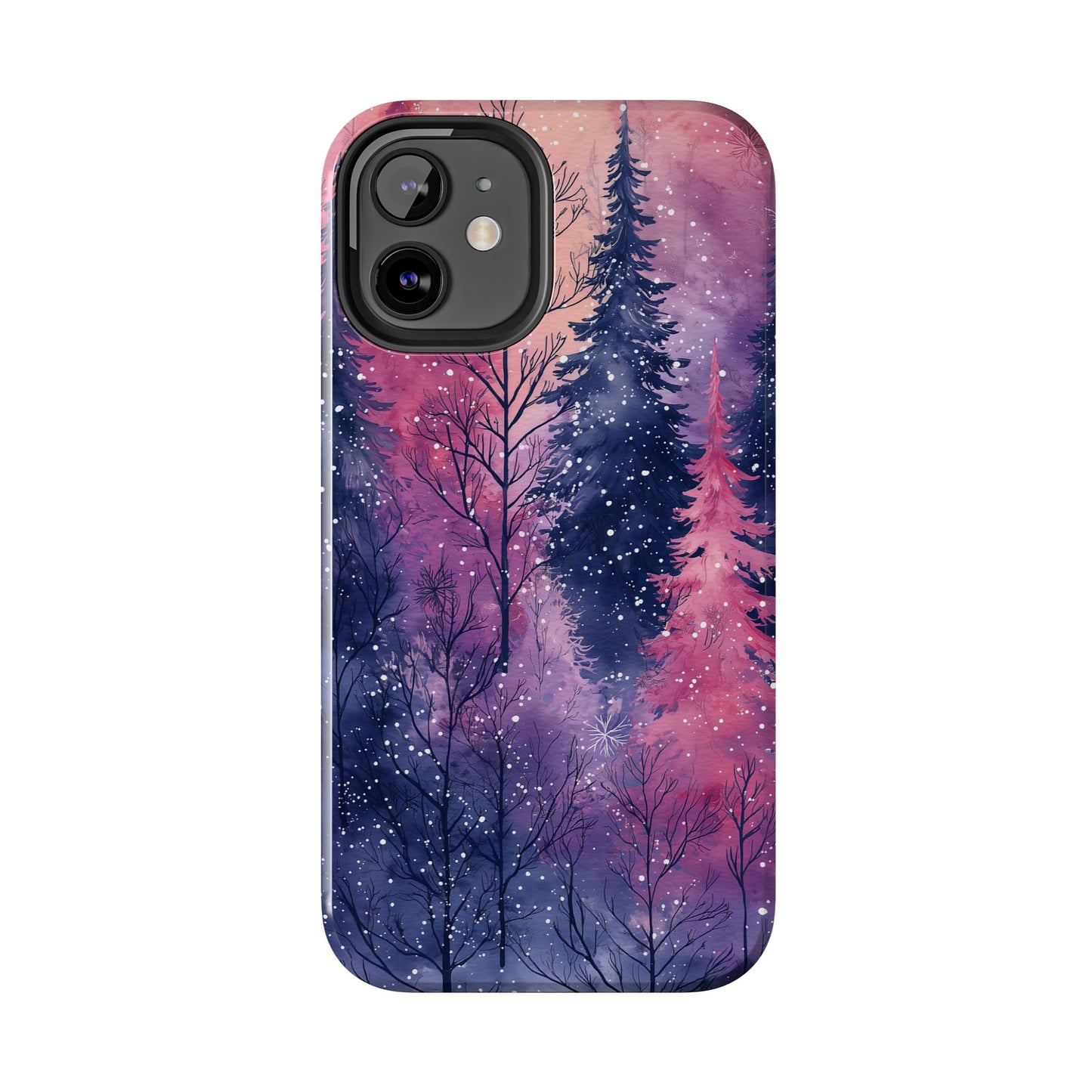 Sunset Snow Forest - iPhone Series Case