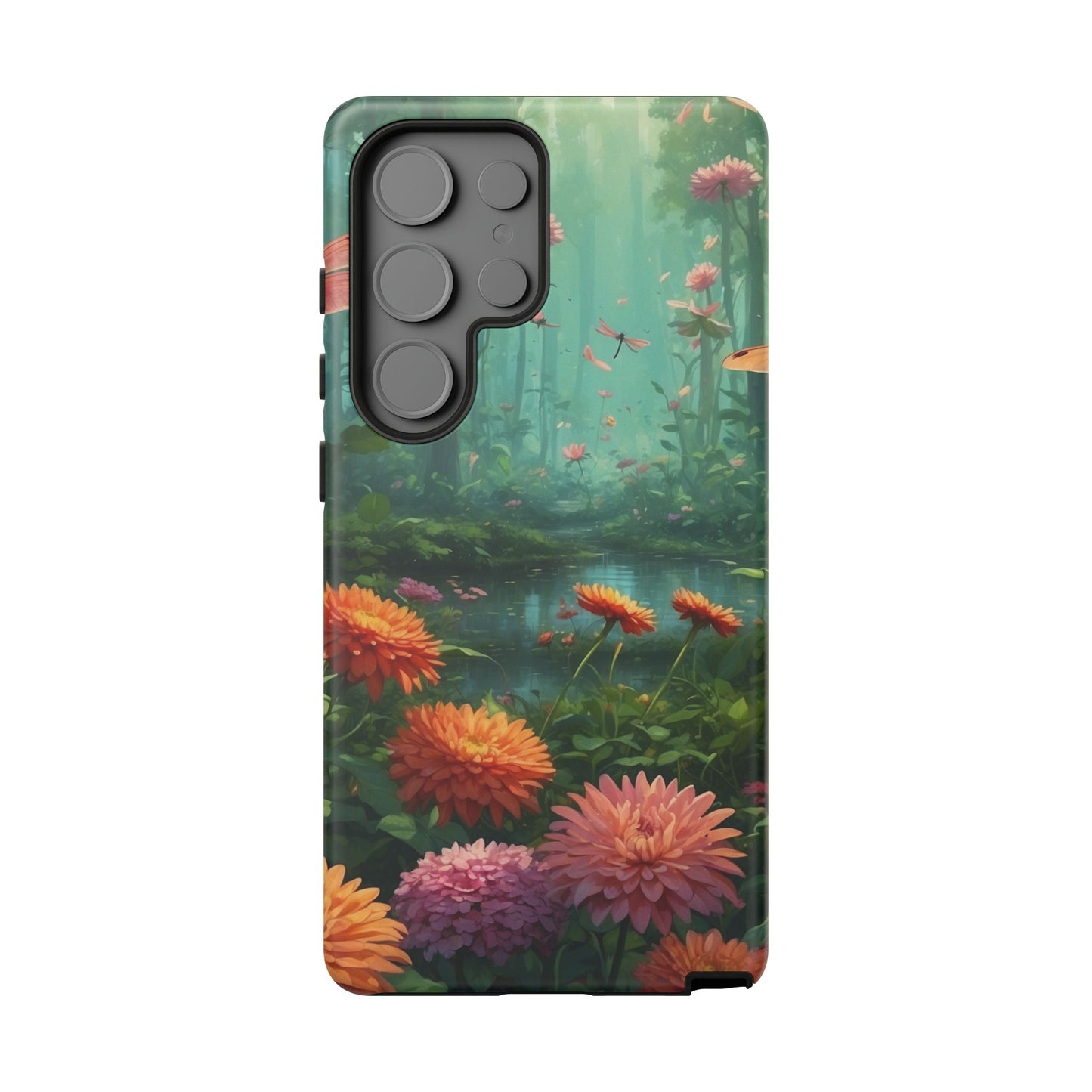 Enchanted Forest Dragonflies & Blossoms – Samsung Galaxy Series Case