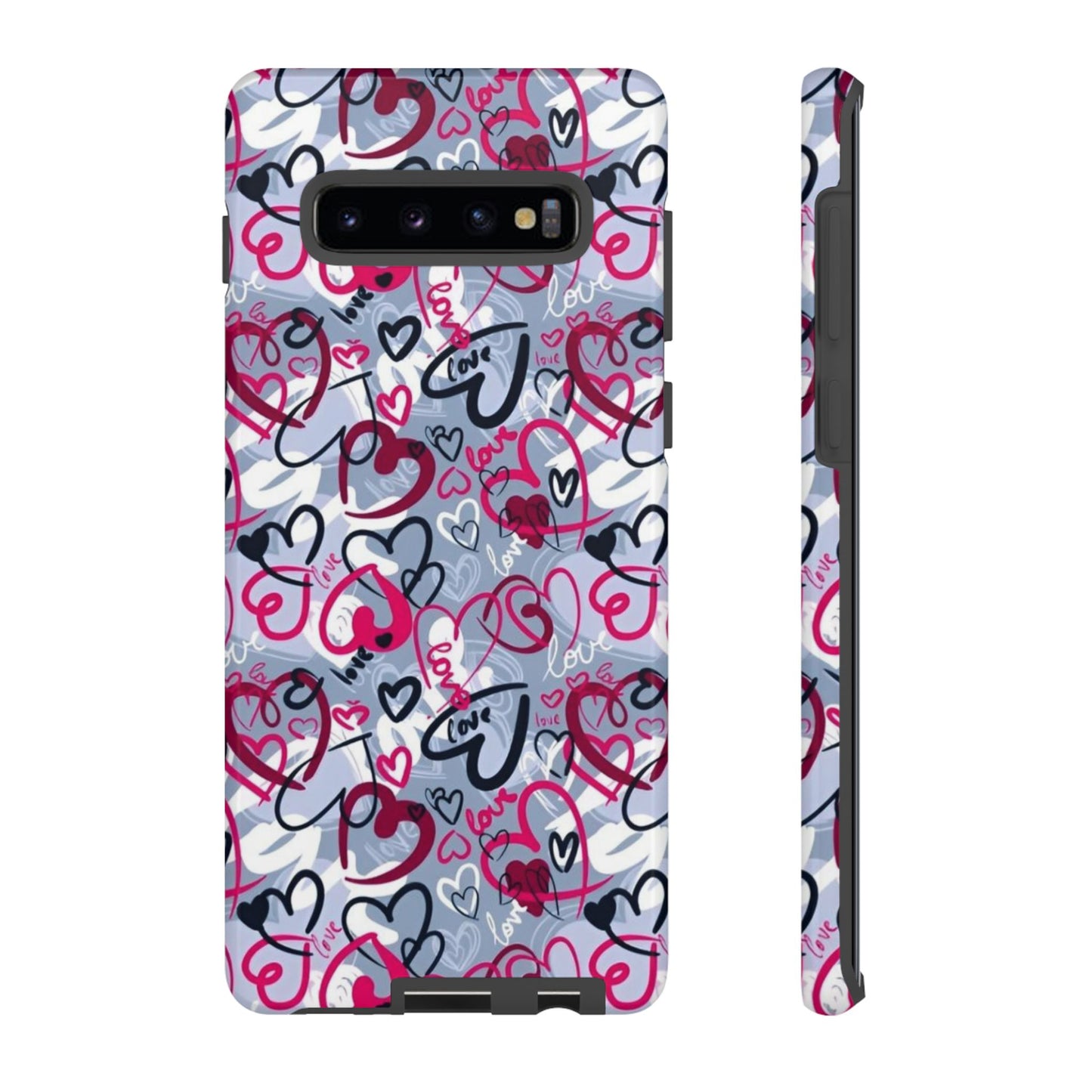 Graffiti Love Hearts Samsung Galaxy Case