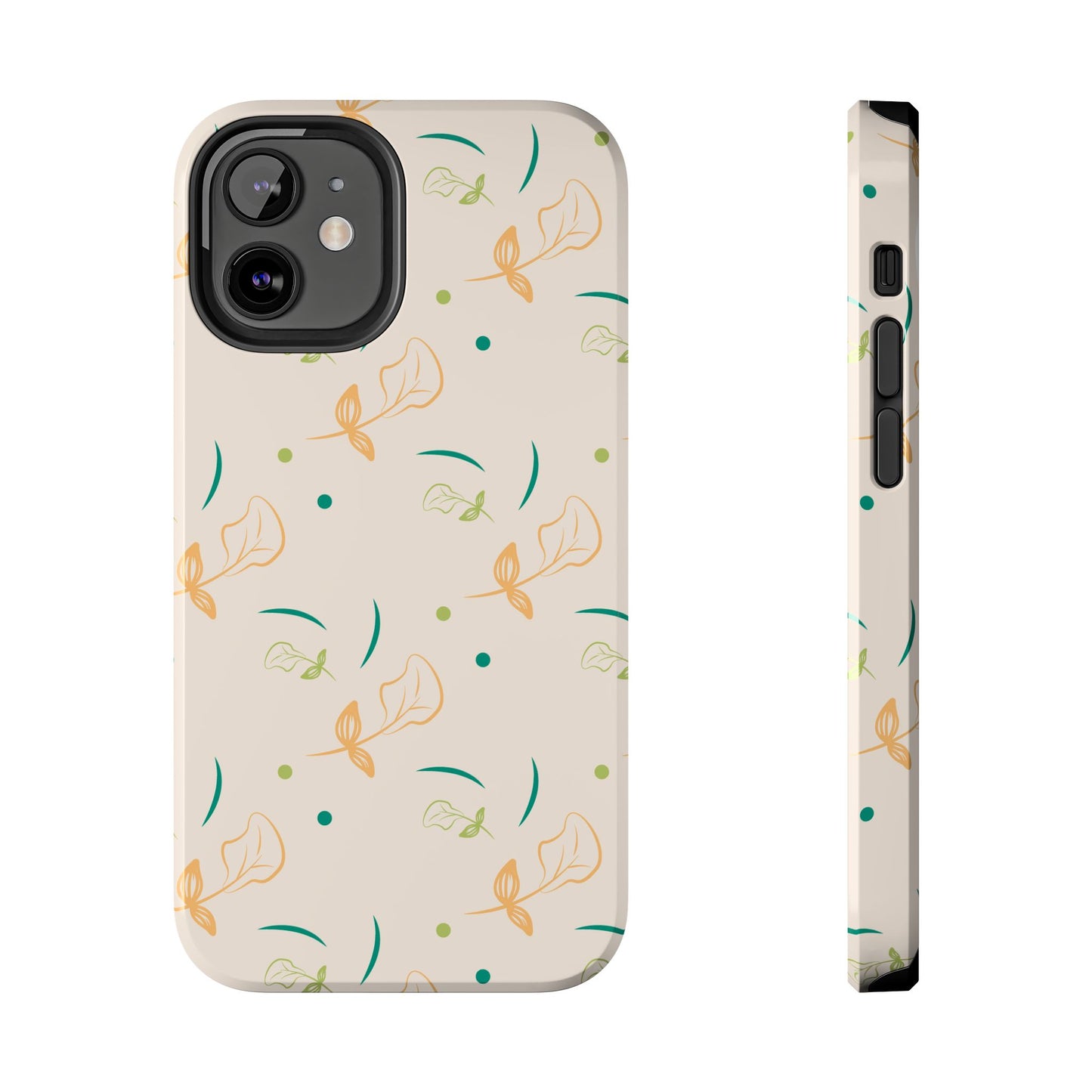 Soft Pastel Abstract Floral Tough iPhone Case – Playful Minimalist Design with Dual-Layer ProtectionPastel Abstract Floral Tough iPhone Case – Playful Minimalist Design with Dual-Layer Protection