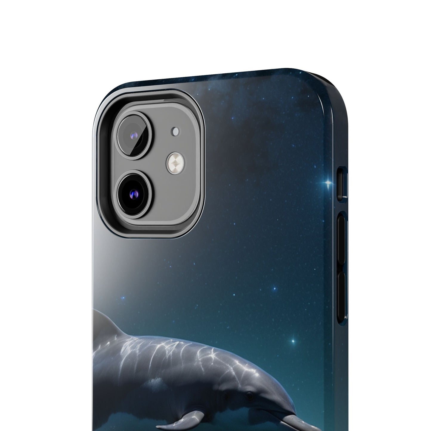 Midnight Ocean Dolphin - iPhone Case