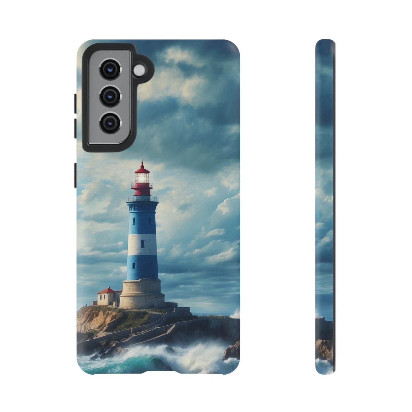 Samsung Galaxy Case - Coastal Lighthouse Design