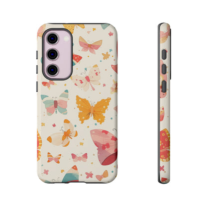 Coquette Watercolor Butterfly iPhone Case