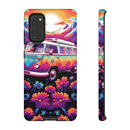 Groovy Floral Sunset Van – Samsung Galaxy Series Case