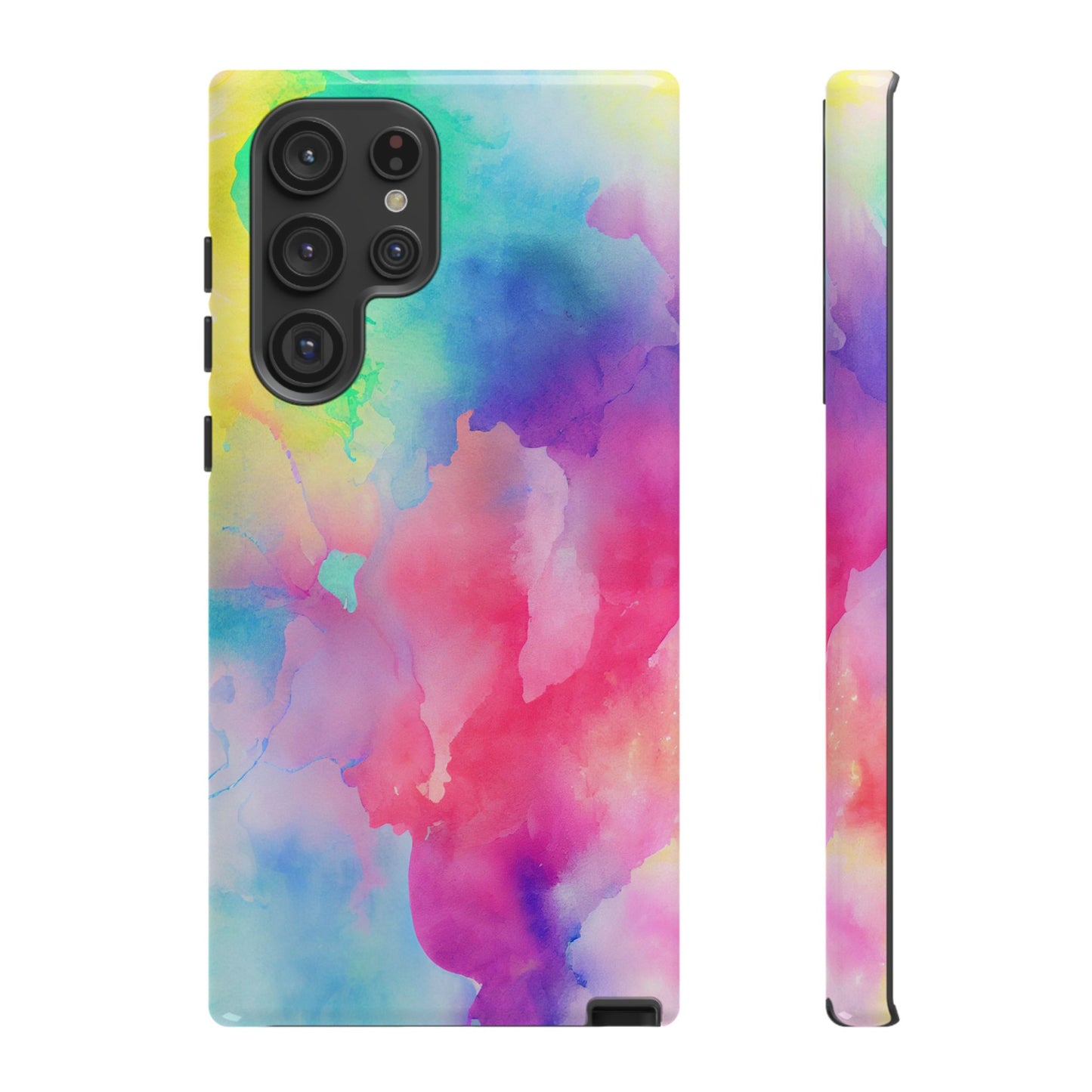 Pastel Watercolor Dream Samsung Galaxy Case – Slim Profile, Glossy Finish