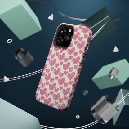 Heartfelt Pattern MagSafe iPhone Case