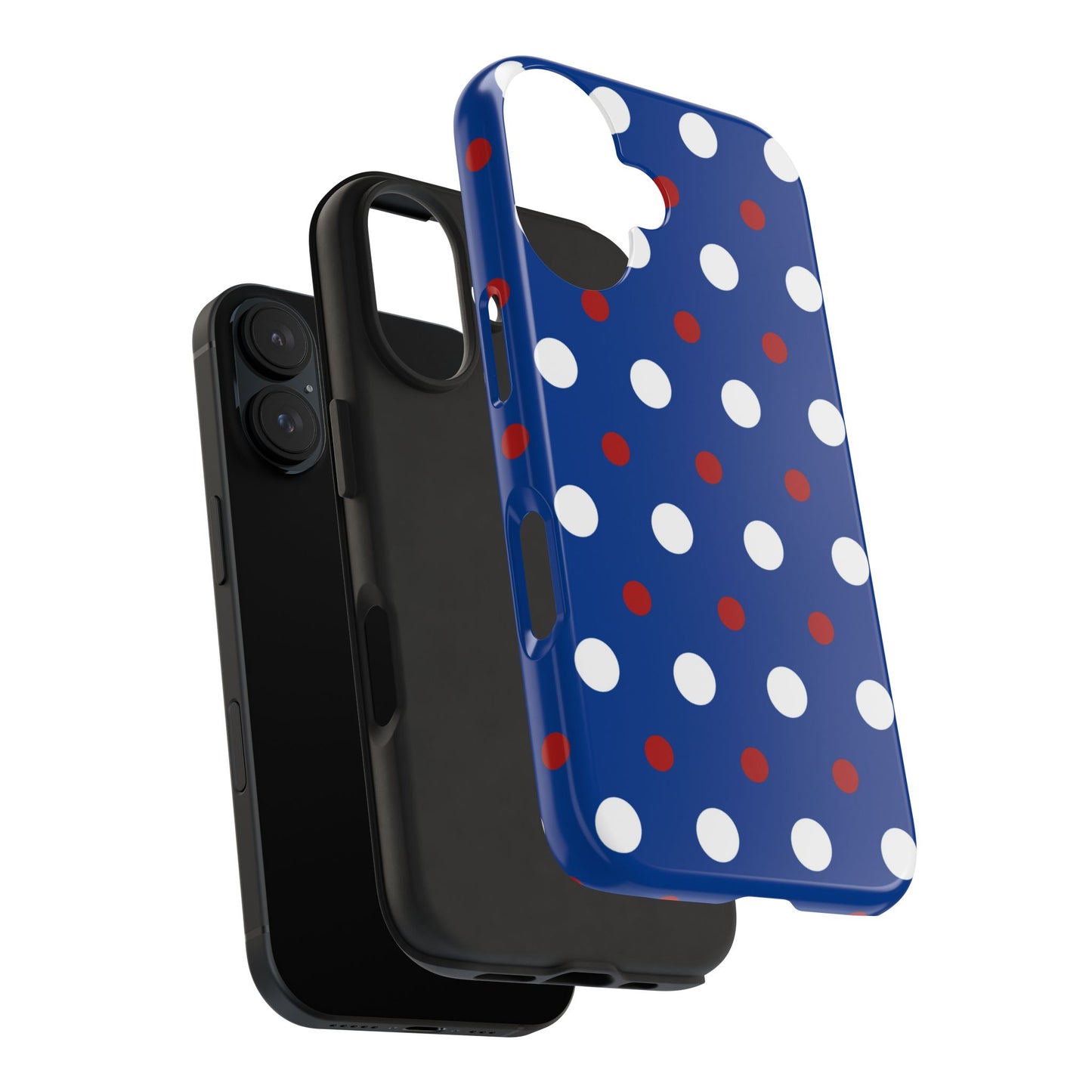 Patriotic Polka Dots – iPhone Case