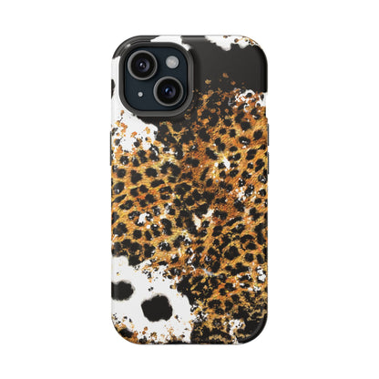 Bold Leopard Ink Splash - MagSafe iPhone Series Case