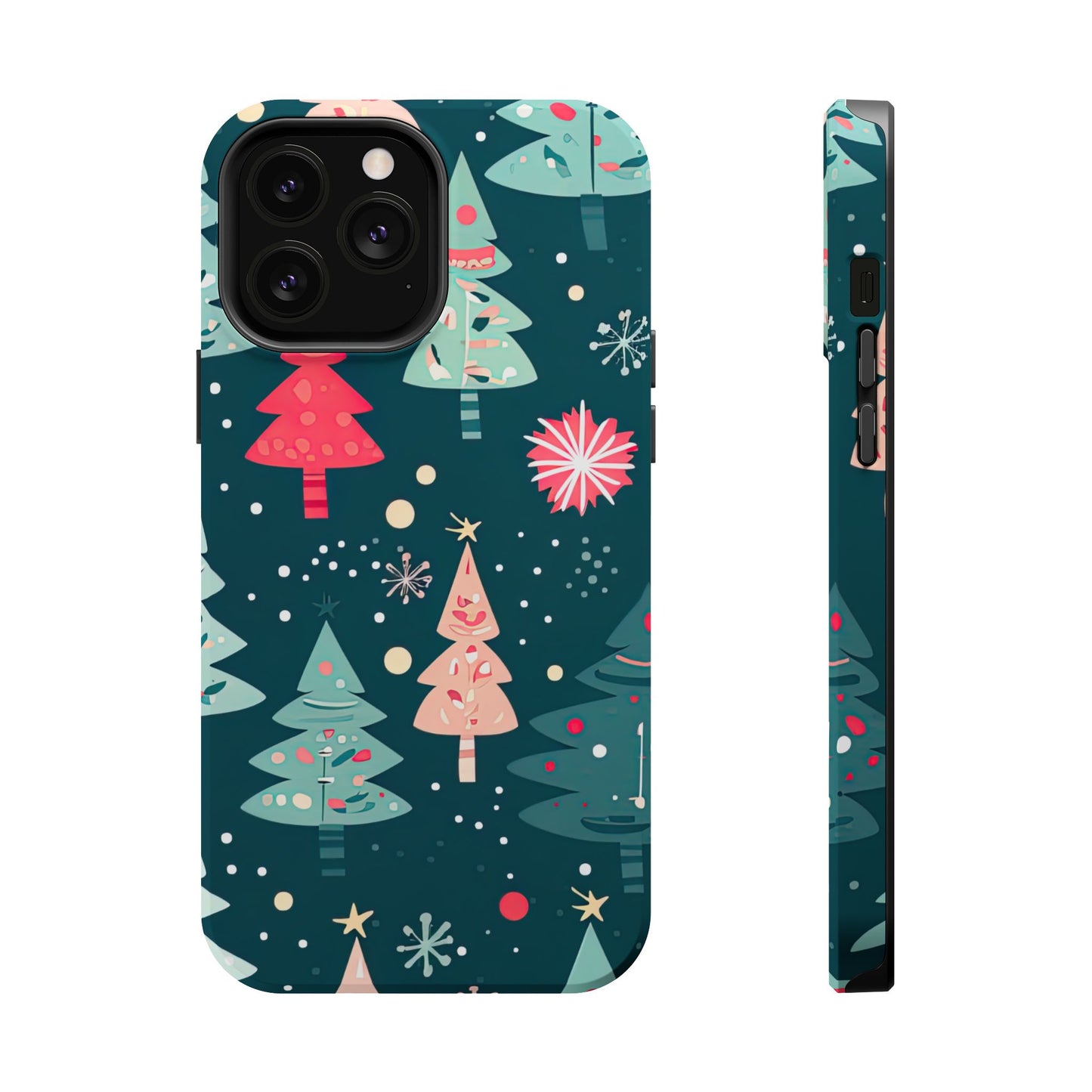 Whimsical Christmas Trees - MagSafe iPhone Series Case