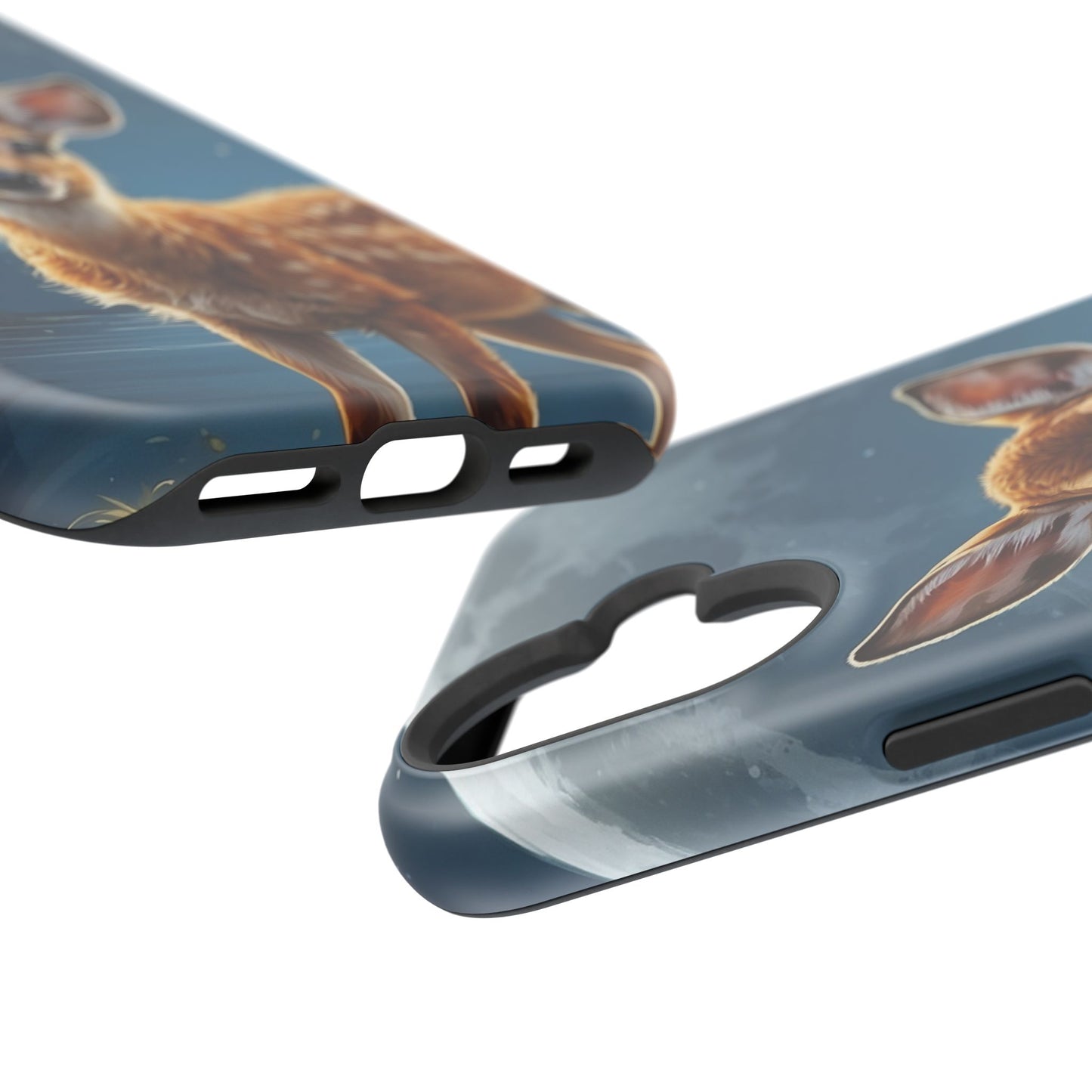 MagSafe-Compatible iPhone Case – Enchanted Fawn Under the Moonlit Sky