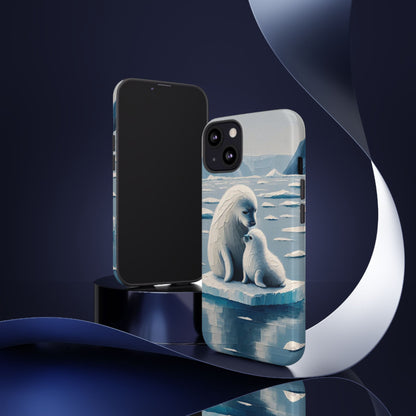 Arctic Serenity Seal iPhone Case