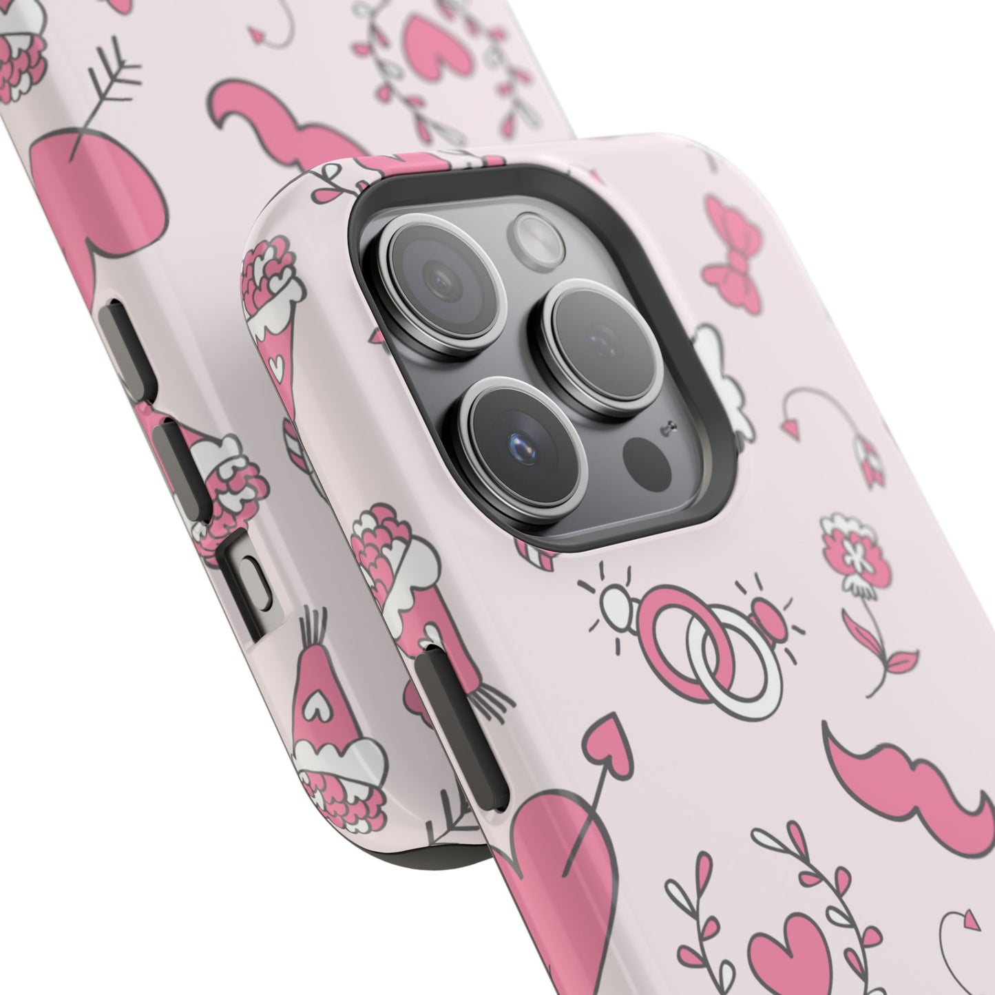 Pink Love Icons MagSafe Case