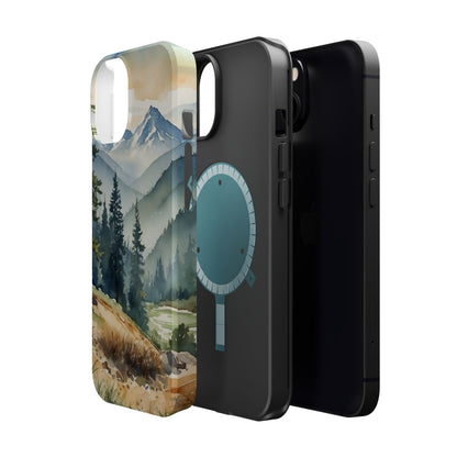 Tranquil Mountain Escape - MagSafe iPhone Case