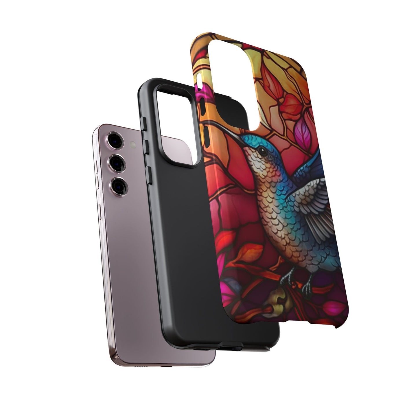 Radiant Multicolor Bird Artwork - Samsung Galaxy Case