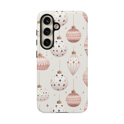 Blush Pink Holiday Ornaments - Samsung Galaxy Series Case