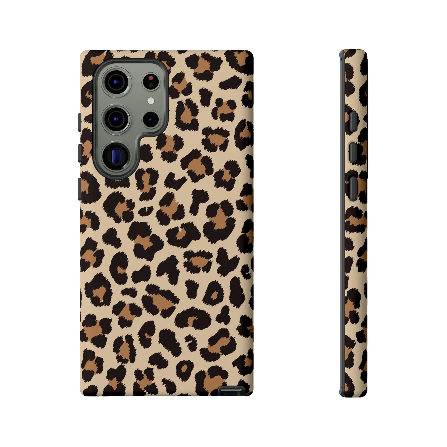 Wild Leopard Print Tough Samsung Galaxy Case – Bold Animal Pattern Design with Dual - Layer Protection - BOGO Cases