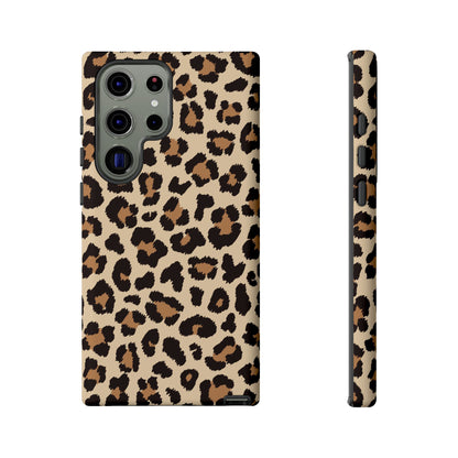 Wild Leopard Print Tough Samsung Galaxy Case – Bold Animal Pattern Design with Dual - Layer Protection - BOGO Cases