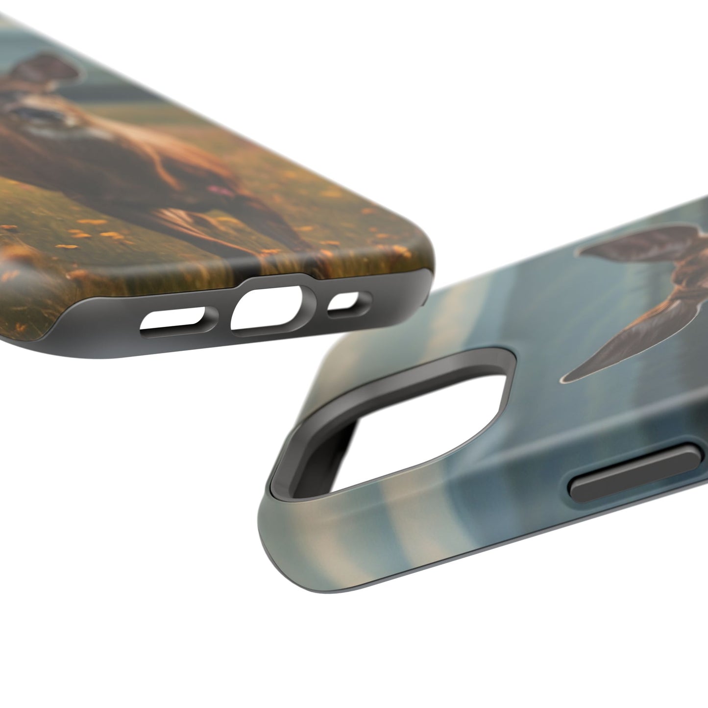 Rustic Meadow Deer – MagSafe iPhone Case