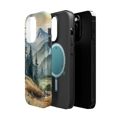 Tranquil Mountain Escape - MagSafe iPhone Case