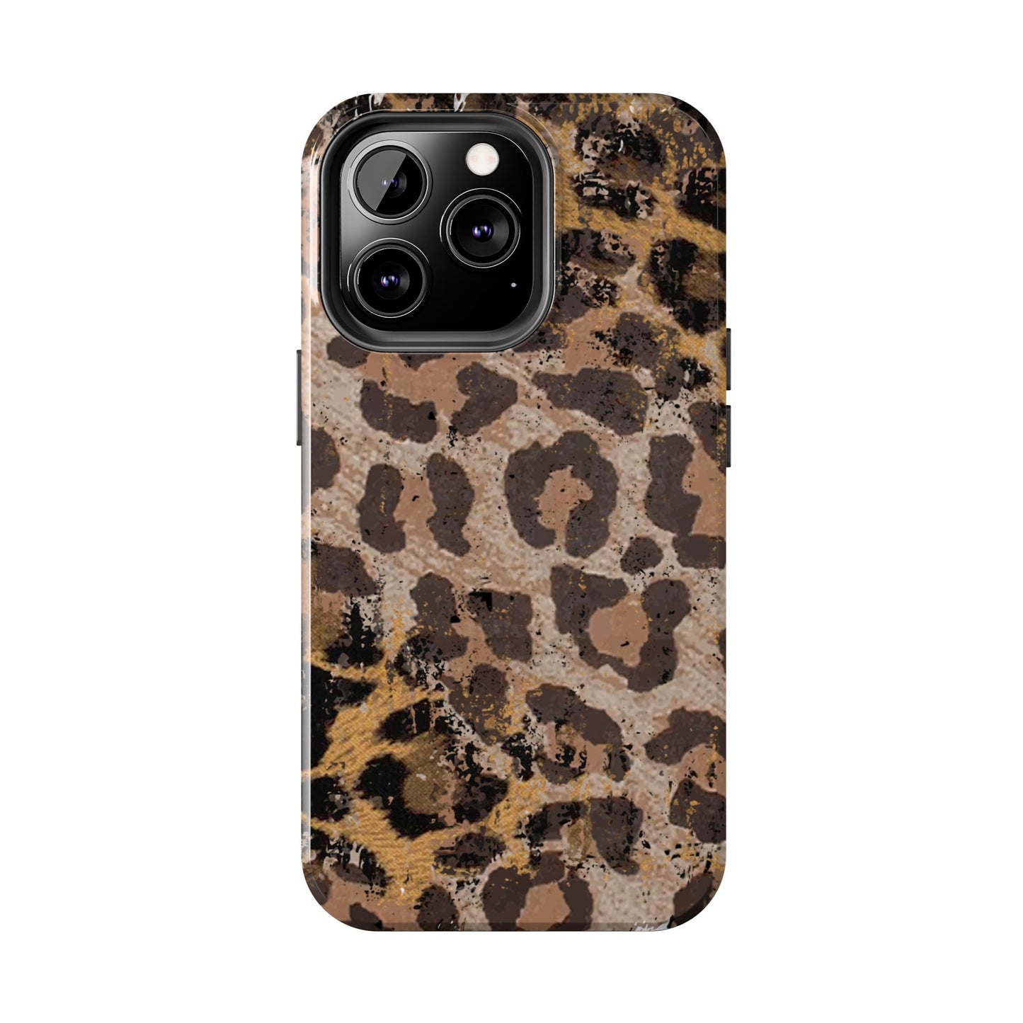 Vintage Distressed Leopard Print - iPhone Series Case