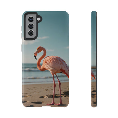 Flamingo Dreams – Bold Tropical Samsung Galaxy Phone Case