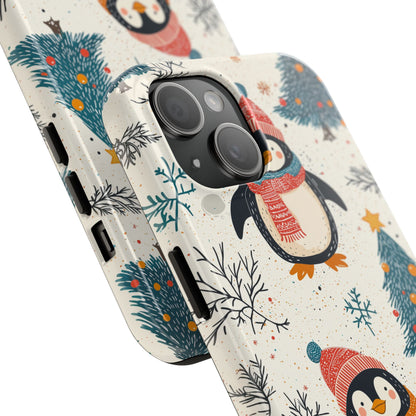 Penguin Wonderland – Snowy Christmas Cheer iPhone Case