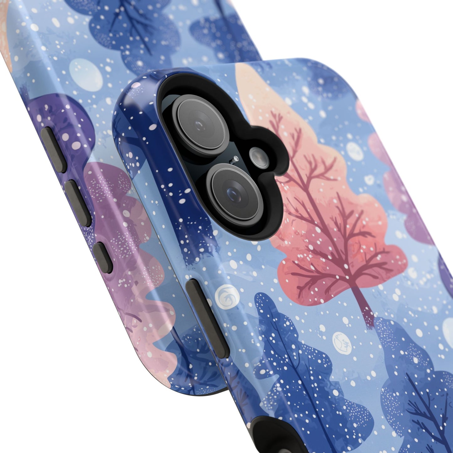 Pink & Purple Winter Wonderland - MagSafe iPhone Series Case