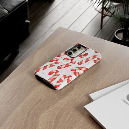 Festive Candy Cane Delight - Samsung Galaxy Series Case
