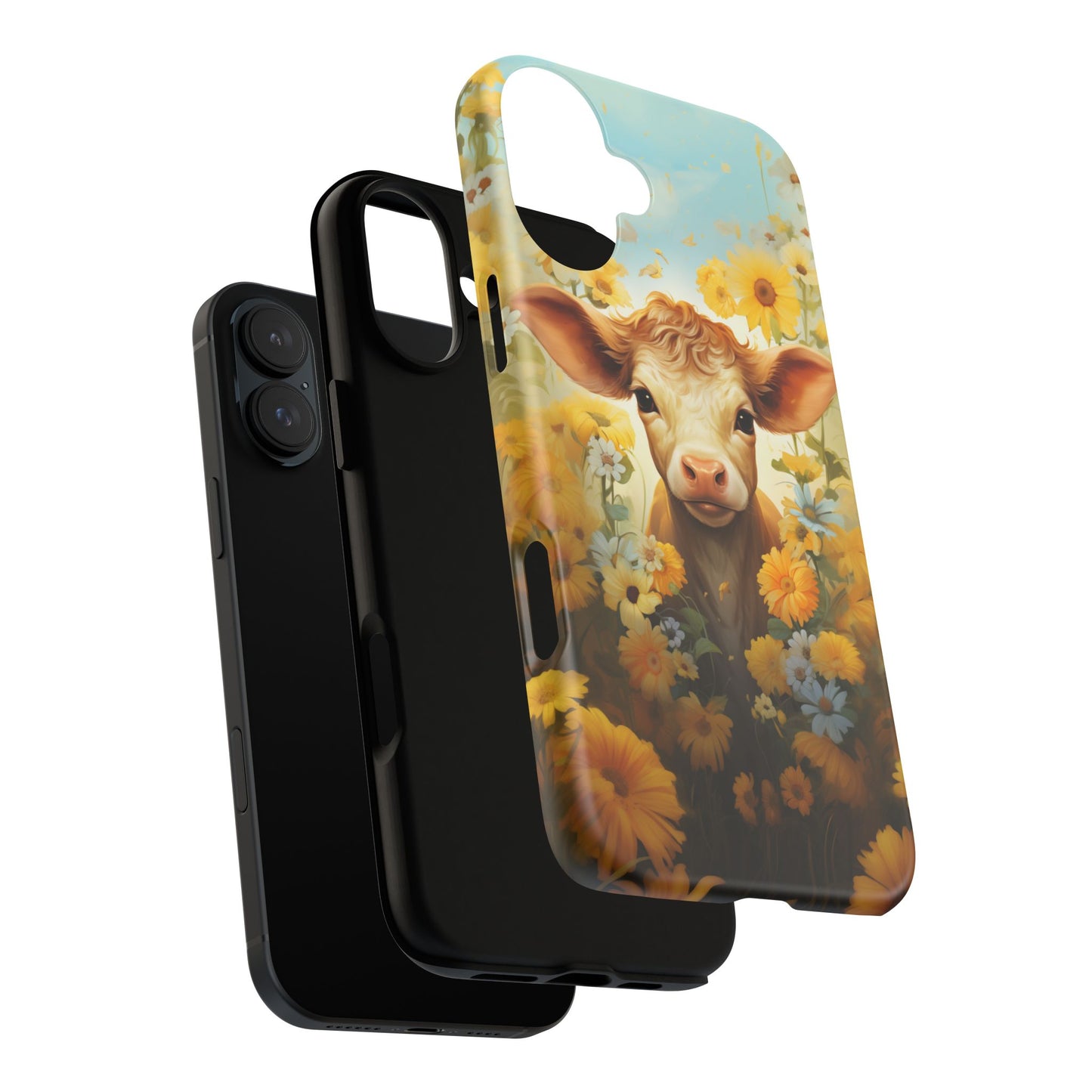 Baby Cow Phone Case - Perfect Gift!