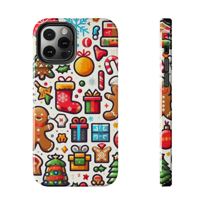 Festive Christmas Icons Pattern – iPhone Series Case