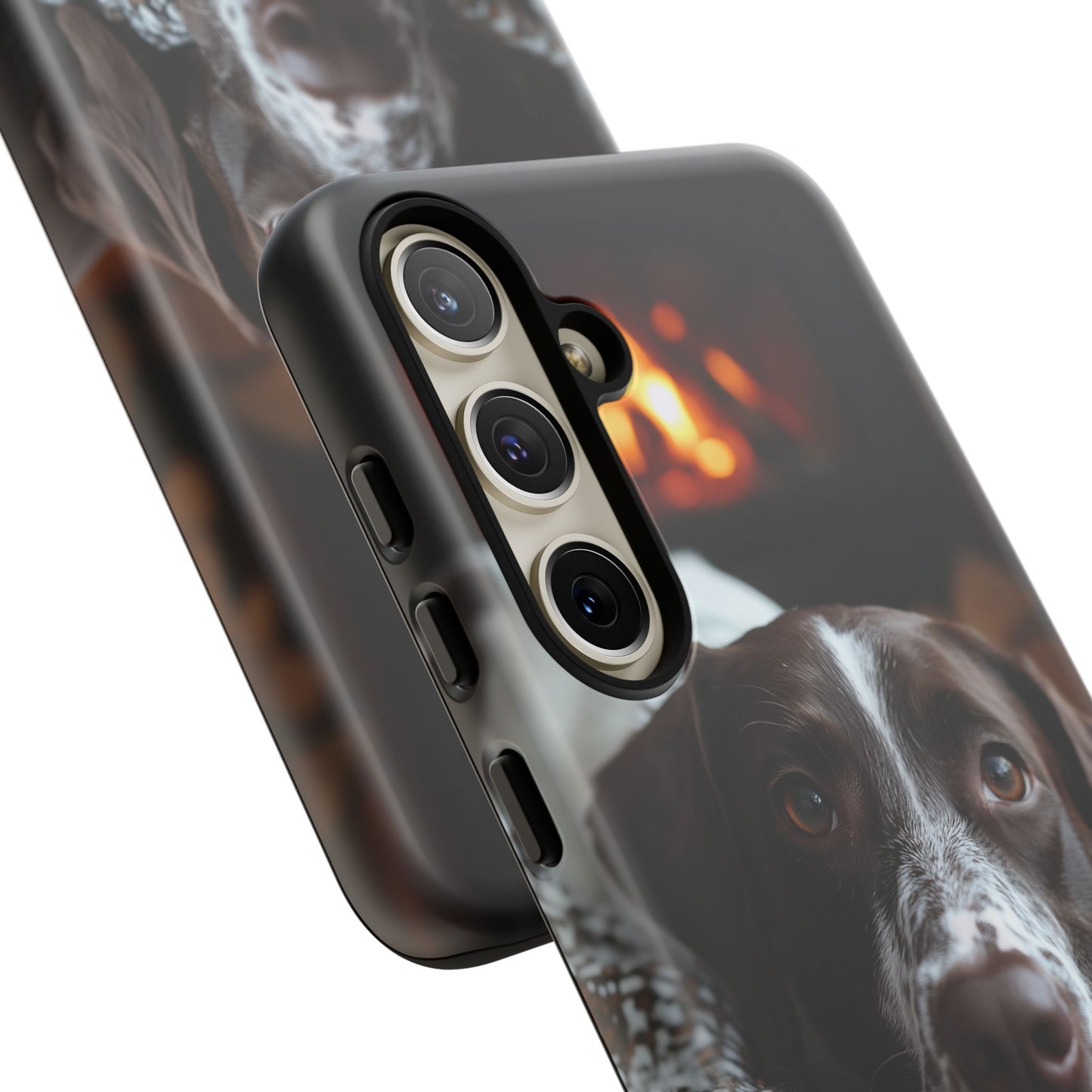 Relaxed German Shorthaired Pointer Samsung Galaxy Case – Rustic Charm Protective Cover