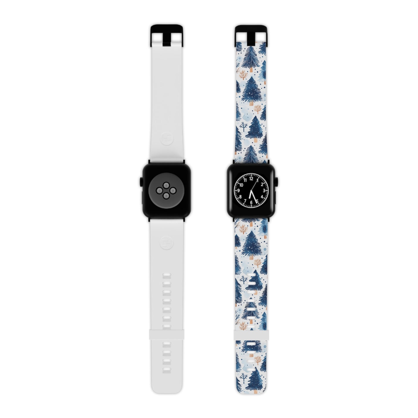 Winter Forest Watercolor Apple Watch Band