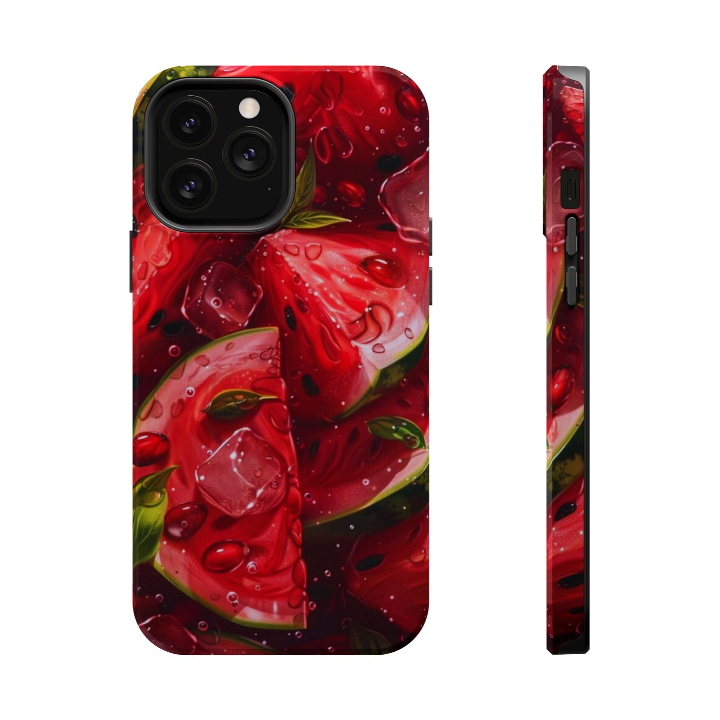 Juicy Watermelon MagSafe iPhone Case – Refreshing Summer Vibes, Dual-Layer Protection