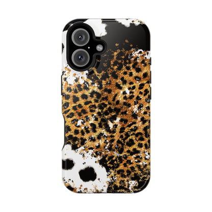 Bold Leopard Ink Splash - MagSafe iPhone Series Case