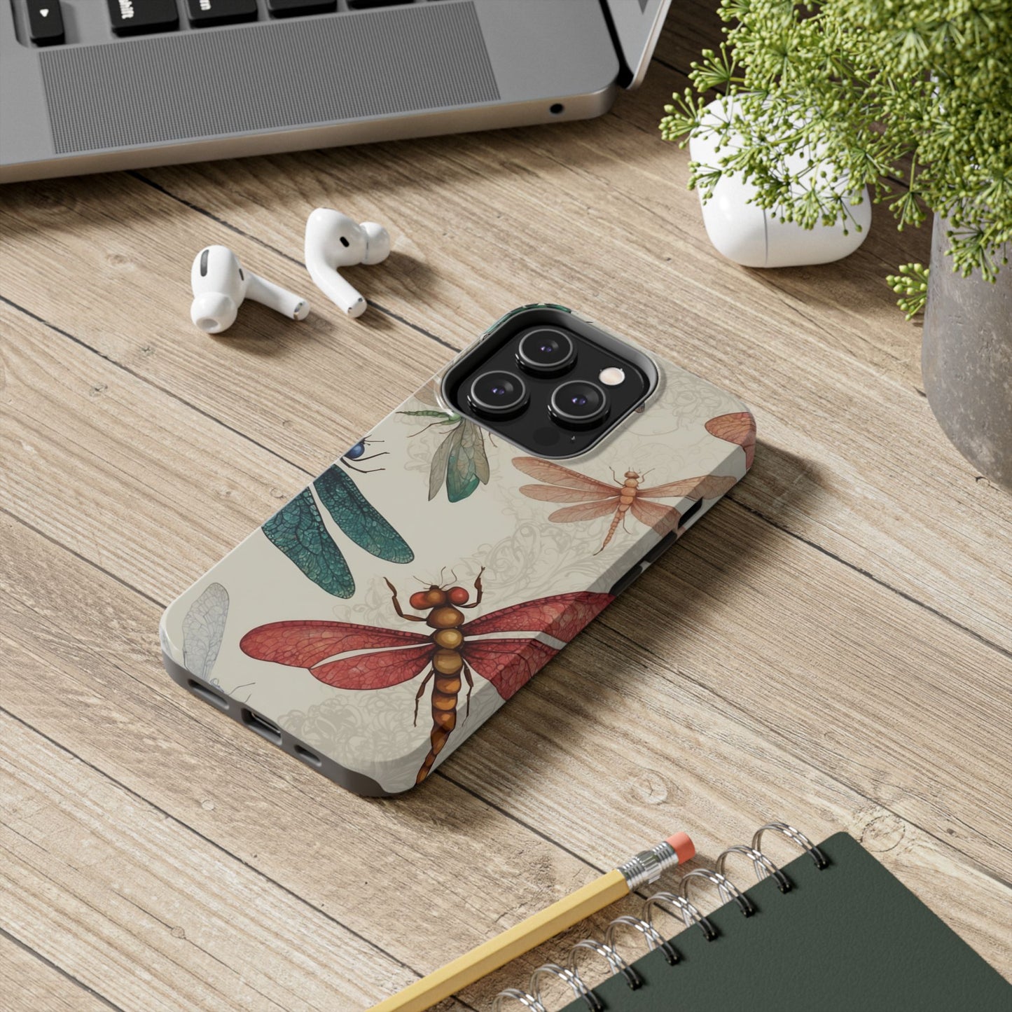 Vintage Dragonfly Garden – iPhone Series Case