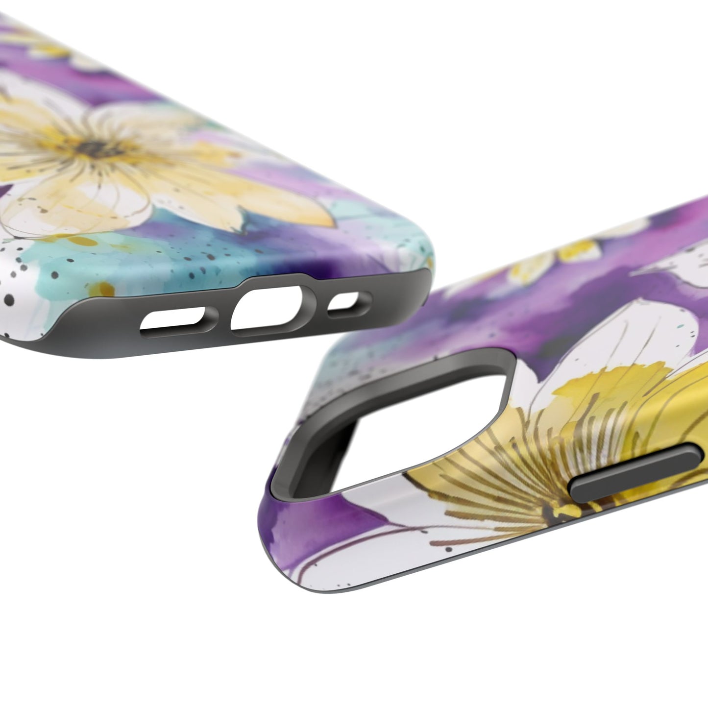 Abstract Floral Watercolor Splash - MagSafe iPhone Series Case