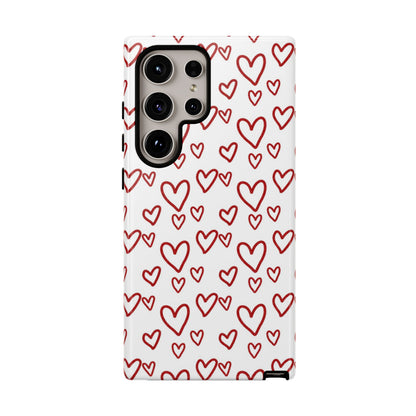 Classic Hearts Samsung Galaxy Case